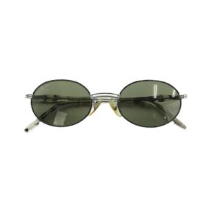 RITUALS サングラス 眼鏡 メタルフレーム 総柄 シルバーカラー ブラック W2544 /MI GY19