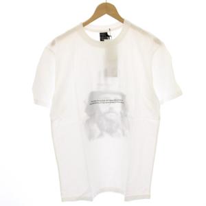 タグ付き SMOKE T-SHIRT Tシャツ カットソー アメリカハット プリント 2 白 ホワイト