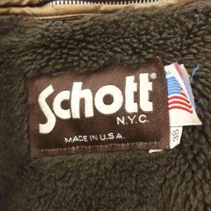 Schott 80s 90s USA製 G-1 フライトジャケット ボアライナー付き
