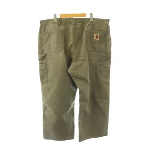 Carhartt B11 MOG ペインターパンツ ワイドパンツ ダメージ加工 カーキ /CX GY12