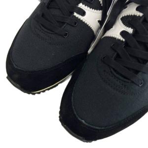 MIZUNO MLC-0C スニーカー キャンバス スエード ローカット US8.5 26.5?p 黒 ブラック D1GF212306