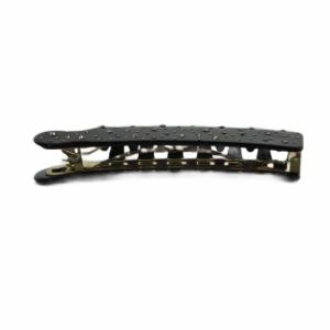acca バナナクリップ バレッタ アクセサリー ロゴ 黒 ブラック GY64 /MQ