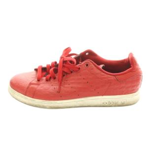 スタンスミス Stan Smith スニーカー クロコダイル柄 US8.5 26.5cm 赤 レッド /SS