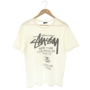 Tシャツ カットソー ワールドツアー メキシコ製 M ホワイト チャコールブラック /DO GY01