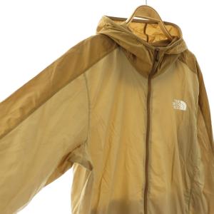 THE NORTH FACE エニータイムウィンドフーディ ジャケット ジップアップ L ベージュ ライトベージュ np72184 /DO