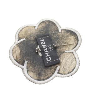 CHANEL カメリア ブローチ ココマーク ブラック ホワイト