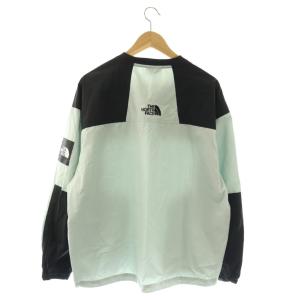 THE NORTH FACE NM5MR03L ALBANY CREWNECK プルオーバー カットソー 切替 ナイロン L グレー