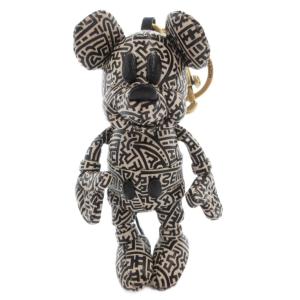 × MICKEY MOUSE × Keith Haring キーホルダー チャーム キーリング 総柄 
