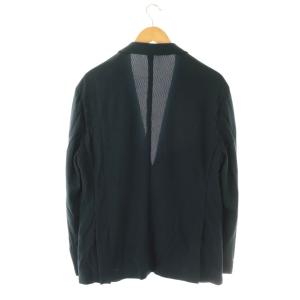 DOUBLE STANDARD CLOTHING D/him テーラードジャケット メッシュ 50 ネイビー /DO GY19