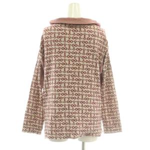 Vivienne Westwood RED LABEL ジャケット アウター ジップアップ フリル 総柄 リボン 1 ボルドー /BB