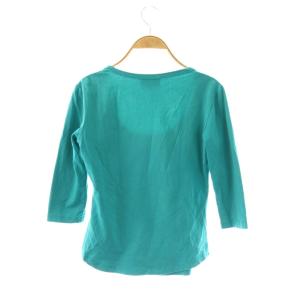 Vivienne Westwood RED LABEL Tシャツ カットソー 七分袖 オーブ刺繍 3 グリーン レッド /ES GY19