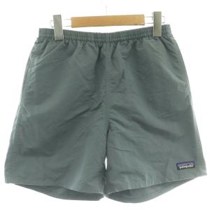 BAGGIES SHORTS バギーズショーツ ショートパンツ イージー ウエストゴム ロゴ XS ブルーグレー