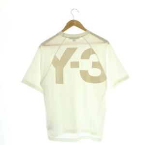 ヨウジヤマモト アディダス Tシャツ カットソー バックロゴ S ホワイト CY6934 /DF GY19