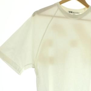 Y-3 ヨウジヤマモト アディダス Tシャツ カットソー バックロゴ S ホワイト CY6934 /DF GY19