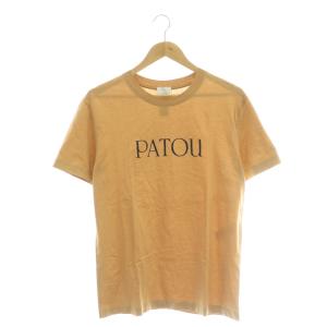 Tシャツ カットソー 半袖 ロゴ M キャメル /DF GY19