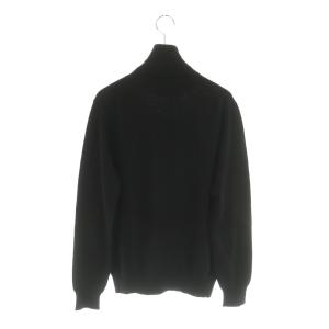 Ermenegildo Zegna ニット セーター タートルネック ウール 46 ブラック