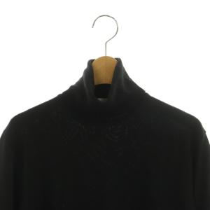 Ermenegildo Zegna ニット セーター タートルネック ウール 46 ブラック