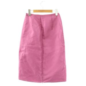 PRADA タイトスカート ひざ丈 38 M 紫 GY19 /SY OS