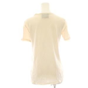 D&G Fiorucci Tシャツ カットソー プリント 半袖 40 ベージュ /HN GY03