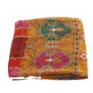ETRO スカーフ ペイズリー柄 レッド /YO34 GY04