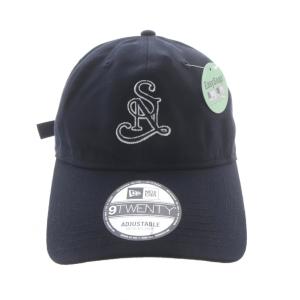 SNIDEL エンブレムキャップ 帽子 野球帽 ネイビー SWGH255602 /YO25 GY12