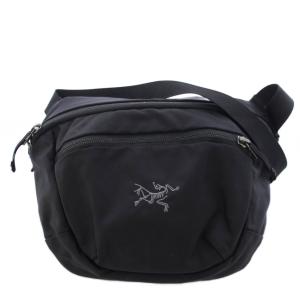 MAKA2 WAISTPACK ショルダーバッグ ロゴ ナイロン 黒 ブラック 17172 /TK GY12