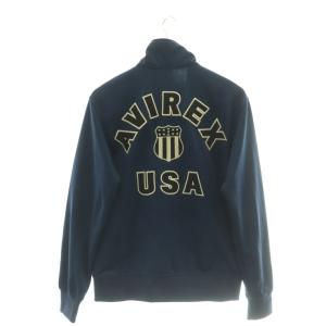 AVIREX VARSITY JERSEY TOP ジャケット ブルゾン 刺繍 L ネイビー 6183363 /DF