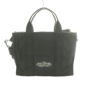 MARC JACOBS キャンバス2WAYバッグ トート ショルダー ハンド 黒 ブラック /SS OS GY01