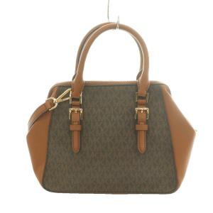 MICHAEL KORS シャーロット MD 2WAYバッグ ハンド ショルダー 茶 ブラウン /SS OS GY01