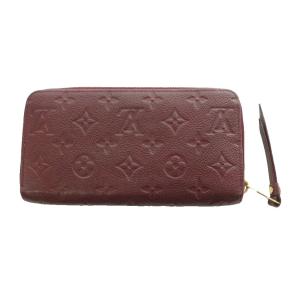 LOUIS VUITTON モノグラム アンプラントジッピー ウォレット ボルドー M60549