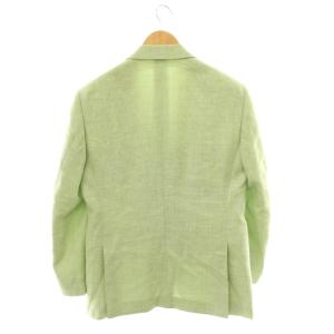 Loro Piana ジランダー ZELANDER テーラードジャケット リネン混 シルク混 ライトグリーン /CX GY35
