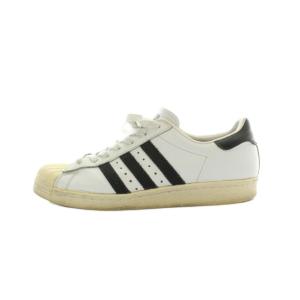 Superstar 80s White スニーカー 26.5cm 白 ホワイト 黒 ブラック ローカット