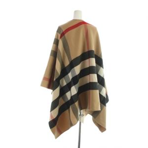 BURBERRY ケープ 大判ストール ノバチェック ベージュ