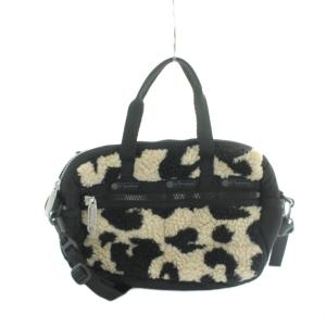 4080HD86 PUFFY MINI DUFFEL ショルダーバッグ ハンド 2WAY ロゴ ボア ベージュ