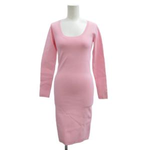 Dorit Fitted Knit Dress ワンピース XS ピンク