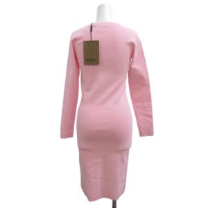 BURBERRY Dorit Fitted Knit Dress ワンピース XS ピンク