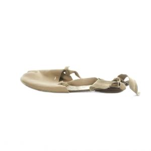 Maison Margiela 22 S39WP0131 サンダル フラット 足袋 ロゴ レザー 茶 ブラウン GY19 /MQ