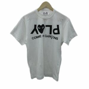 Tシャツ カットソー 半袖 ロゴ プリント M 白 ホワイト AD2007 /SM1 GY19