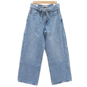 24FW XL STRAIGHT デニムパンツ ブルー A8701-0004
