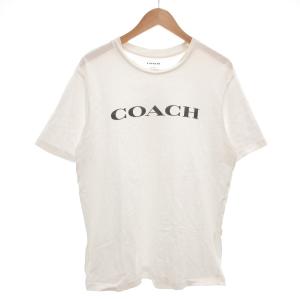 ロゴTシャツ 半袖 クルーネック プリント L 白 ホワイト /GV GY04 AA