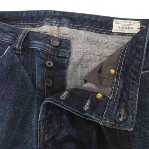 DIESEL SAFADO デニム ジーンズ 32 ダメージ加工 インディゴネイビー ストレート ボタンフライ /SX