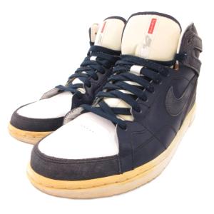 Supreme ZOOM AIR 94 HI スニーカー 28cm ネイビー