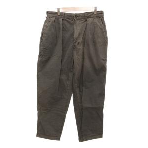 SSZ STRAY PANT ワークパンツ ツータック S グレー /JS GY03