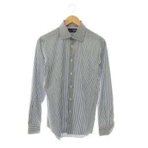 シャツ ストライプ Slim Fit 39-87 ネイビー ホワイト /DF GY12