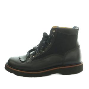 ABINGTON ショートブーツ ハイカーブーツ US9W 27.0cm 黒 6756R /MI GY12