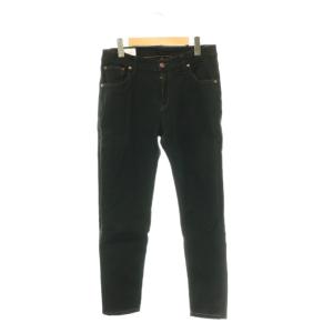 Carrot Leg MMM134J デニムパンツ ジーンズ ハイパーストレッチ テーパード 28 ブラック