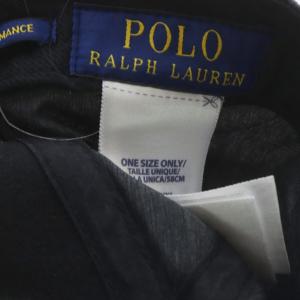 POLO RALPH LAUREN 帽子 野球帽 キャップ ロゴ 58cm グレー /YO25 GY12