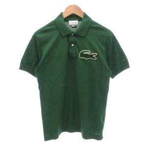 美品 PH037LJ ビッグクロック ヴィンテージ L1212 ポロシャツ M 緑 グリーン 半袖 /SJ