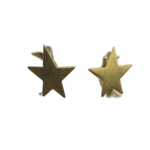 ete エテ-ピアス アクセサリー 両耳用 星 三日月 Silver925 ゴールド色