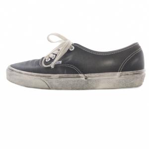 AUTHENTIC スニーカー USED加工 キャンバス 28cm 黒 ブラック 507452 /SR